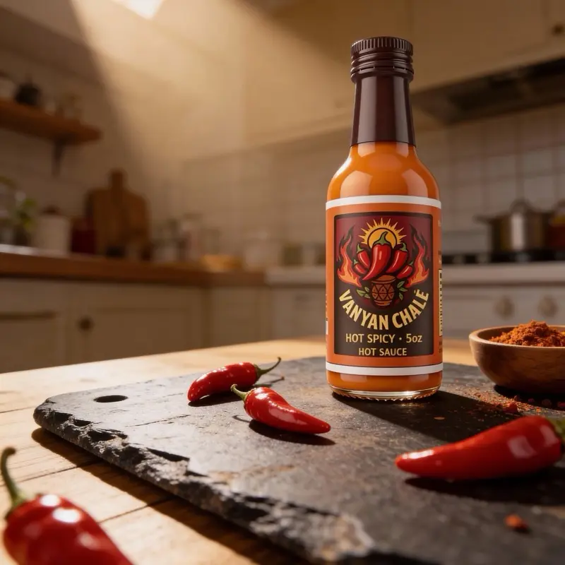 Vanyan Chale Hat Spice Hot Spicy Very Spicy Sauce for Tasty Meals 5 oz tre Cho Dip li Tre cho