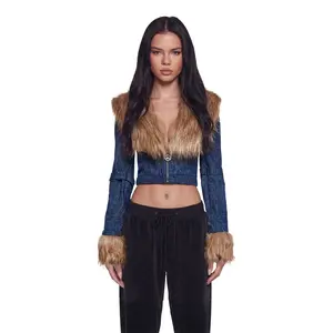 Covet Moto Jacket - Denim