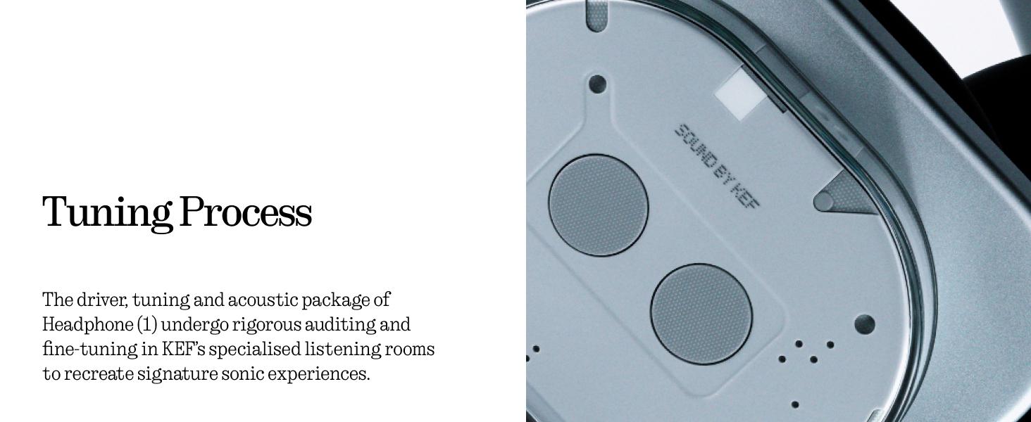 Nothing Headphone (1) Hybrid Active Noise Cancelling Headphones, Wireless Over Ear Headphones with 6 MICS, Personalized Spatial Audio, Tuning by KEF, Up to 80 Hours Playtime, Bluetooth Headset White