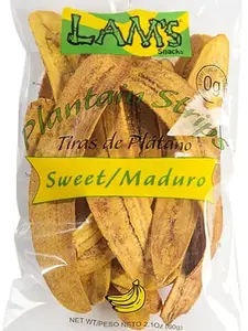 Lam's Sweet/Maduro Plantain Strips 2.5oz