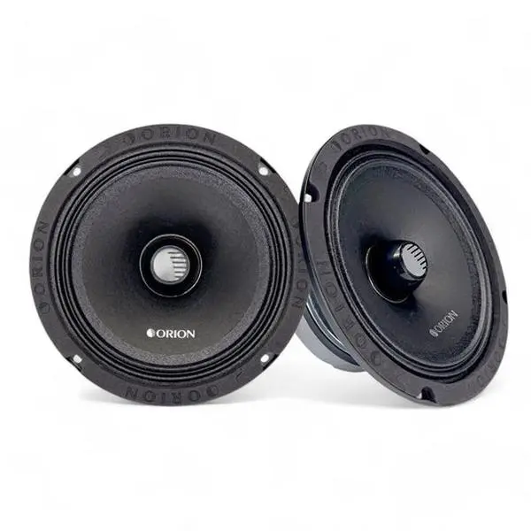 Orion CM654 Custom 6.5" High-Efficiency Paper Cone Midrange Car Speakers - 1000 Watts Pair Set for Car Audio Performance Systems, Enhances Sound Reproduction & Vocal Clarity, Speaker