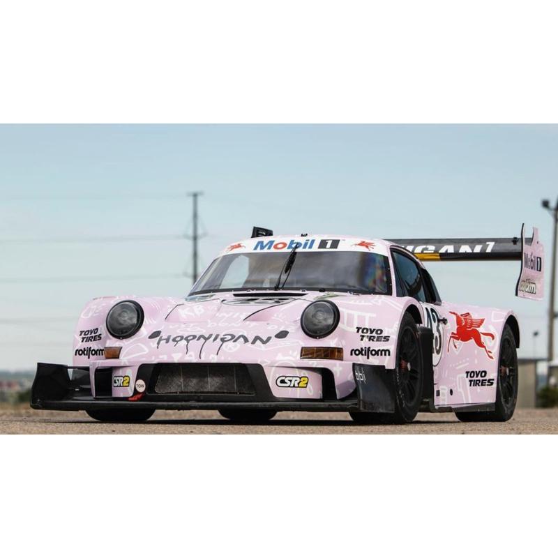 HOONIPIGASUS Porsche 911 No.43  - Pikes Peak 2022 | Ken Block 1:64 Model Car Kit Miniature Set