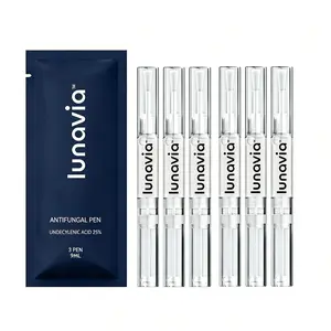 Lunavia Antifungal Pen UNDECYLENIC ACID 25% 3ML Toe Polish Vecnythra Solution for Effective Fungal Treatment