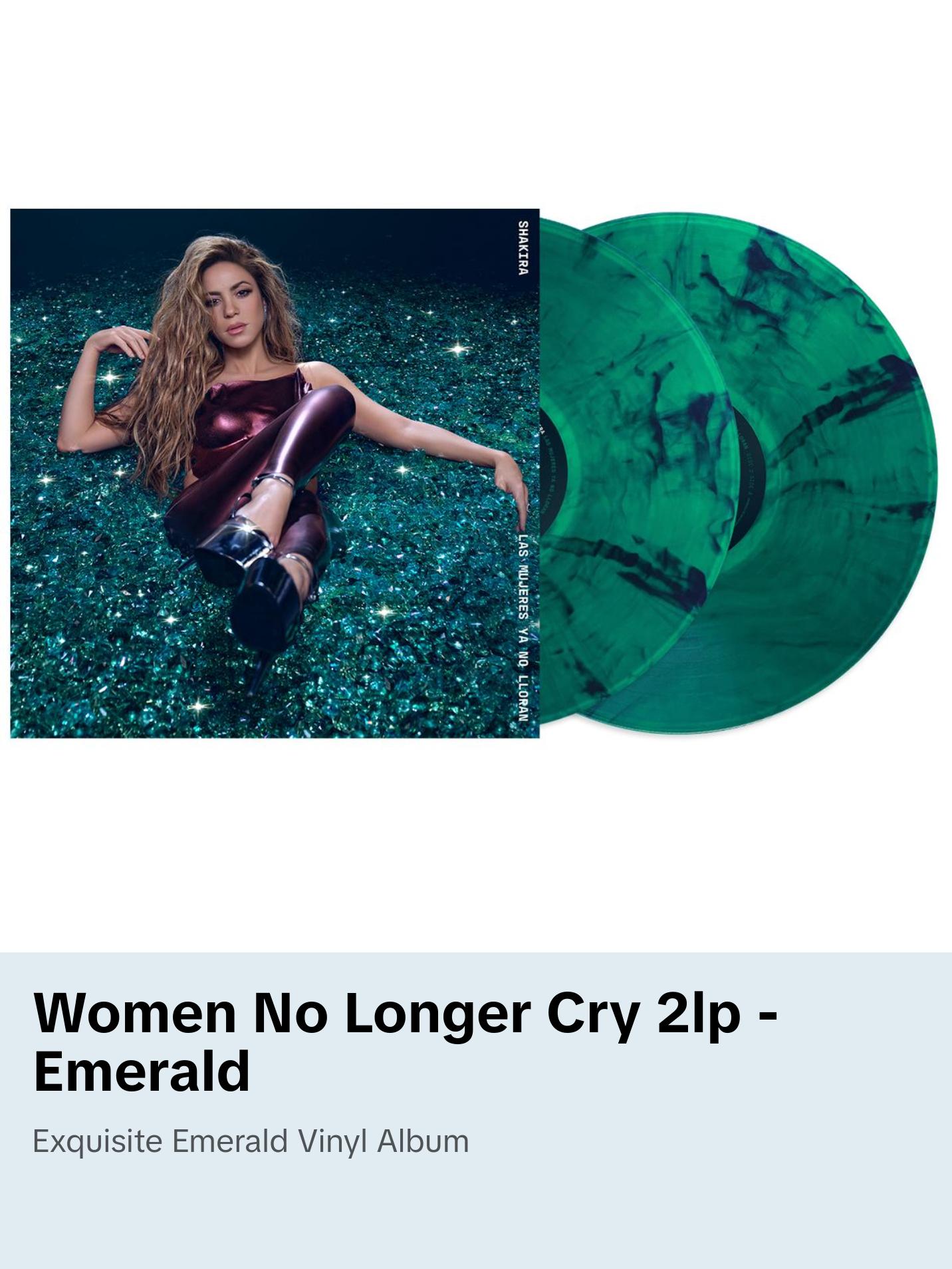 Las Mujeres Ya No Lloran 2LP - Exclusive Emerald - TikTok Shop