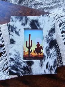 Cowhide Photo Frame Cowhide Photo Frame