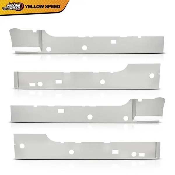 ALLGOOD 1 Set Rocker Panels (LH&RH), High-Quality Vehicle-Specific Factory Fit for 2004-2008 Ford F-150 4 Door Extended Cab, Durable Easy-to-Install Car Exterior Decoration Accessory, Direct Pricing by the Factory