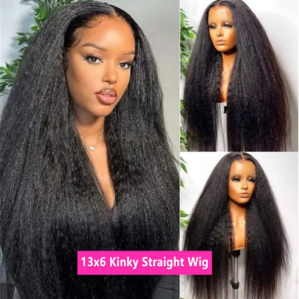 13x6 Kinky Straight Wig