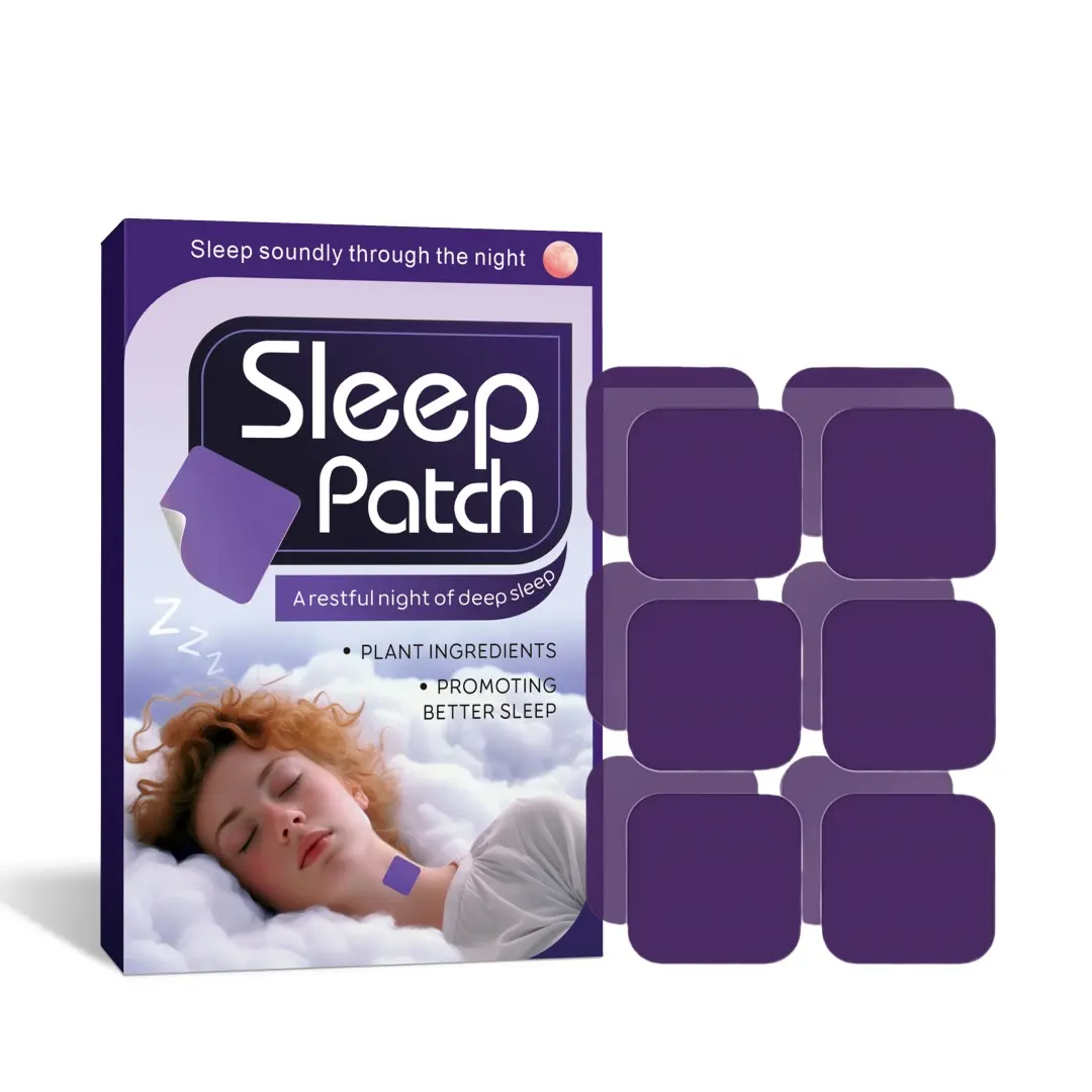 Sleep Patch Set, 30pcs Adult Deep Sleep Patches, Body Care Sleep Aid, Hydrolyzed Centella Asiatica Extract, Waterproof No Residue, All Night Relief, Unisex Use, Health Wellness Bundle