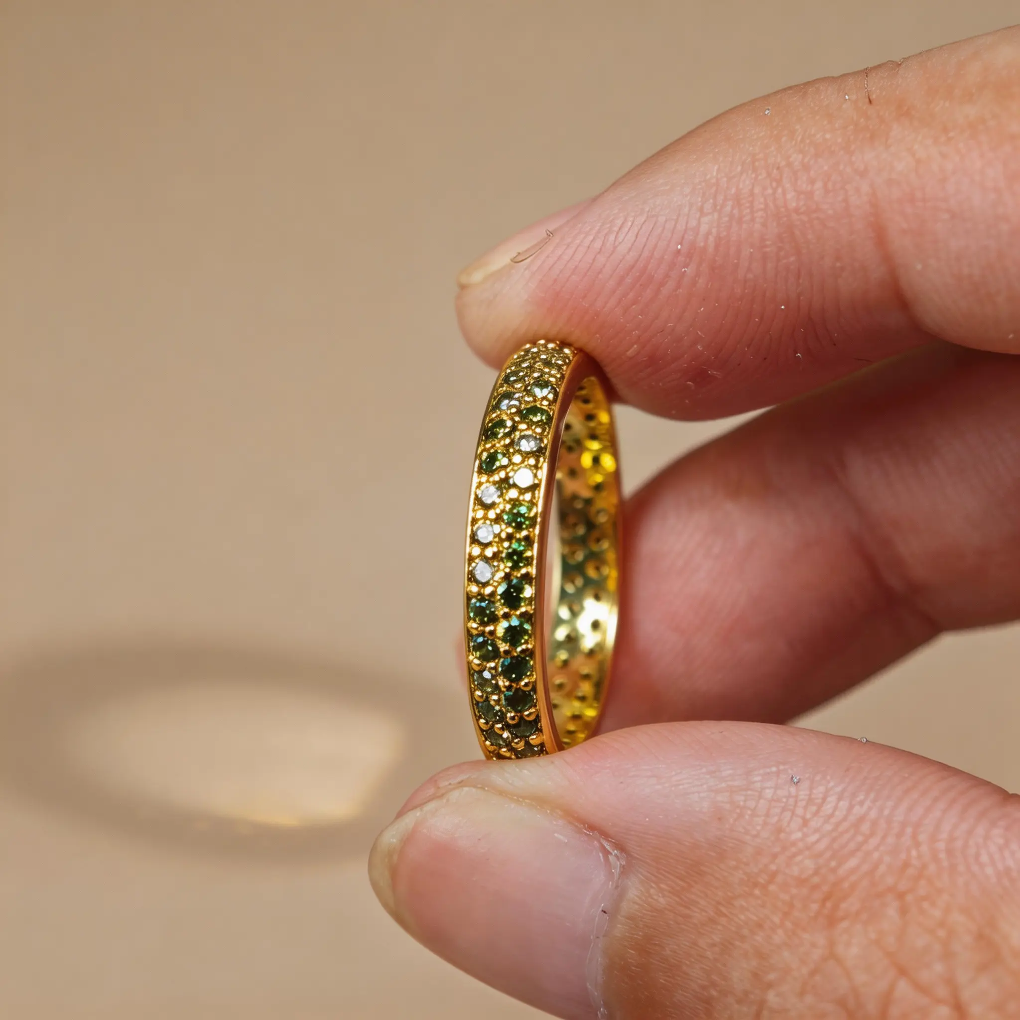 Women's August Peridot Birthstone Ring, Fashion Costume Jewelry Ring for Women, Rings For Women