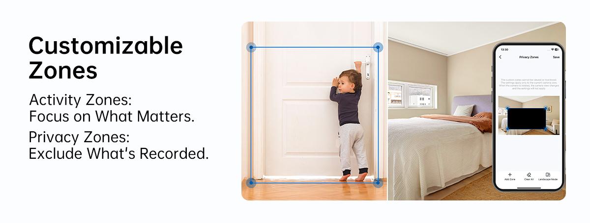 TP-Link & Tapo C246D(2-Pack) 2K 3MP Dual Lens Pan/Tilt Indoor/Outdoor Security Cameras with AI Detection, 360° Pan, Free Person/Vehicle Detection, SD/Cloud Storage, Works with Alexa & Google Home