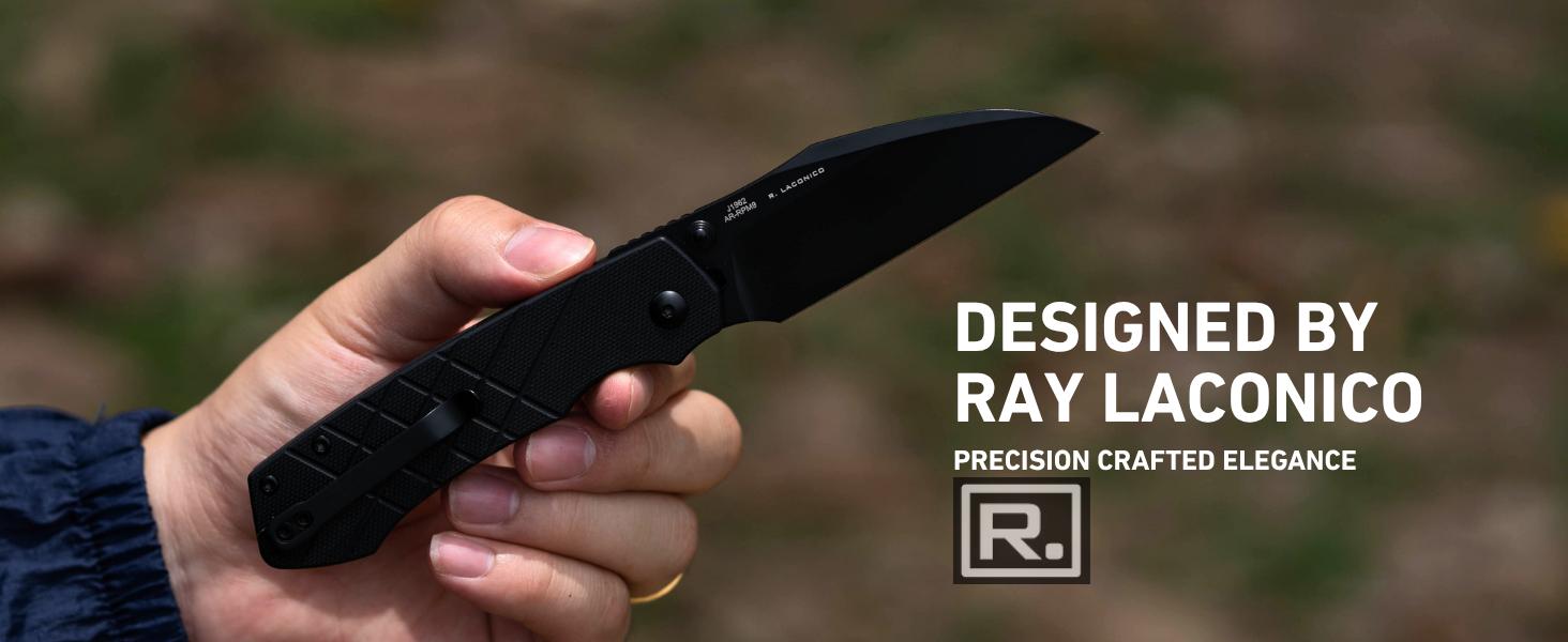 CJRB Kestrel Folding Knife, 3.31'' AR-RPM9 Steel Blade G10 Handle EDC Knife for Outdoor Survival Camping Hiking, Designed by Ray Laconico CJRB Kestrel Folding Knife, 3.31'' AR-RPM9 Steel Blade G10 Handle EDC Knife for Outdoor Survival Camping Hiking, Designed by Ray Laconico