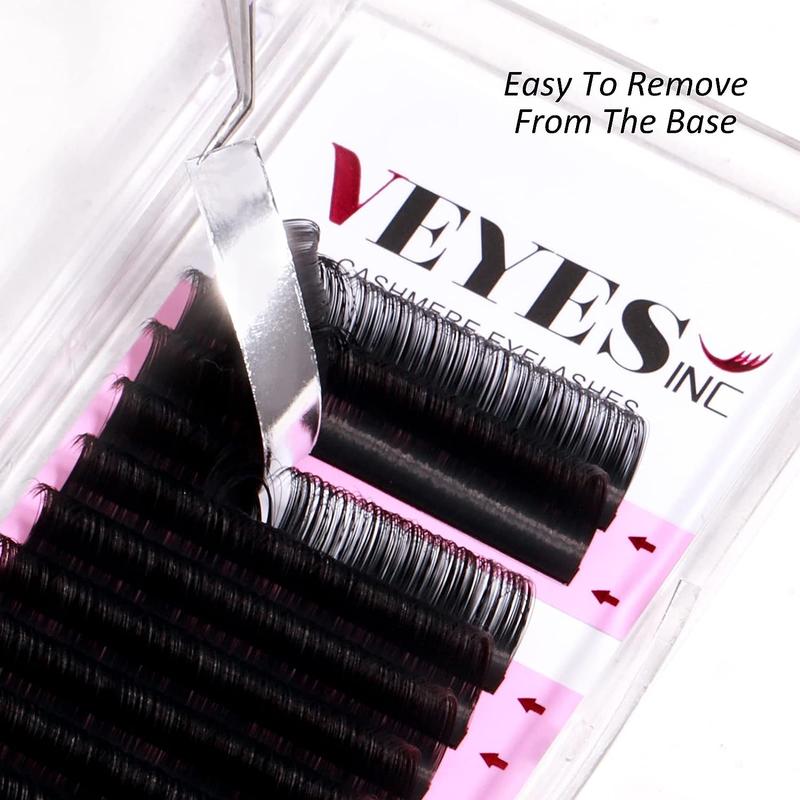 VEYELASH Cashmere Eyelashes Individual Eyelash Extension Textured Lashes for Professional use