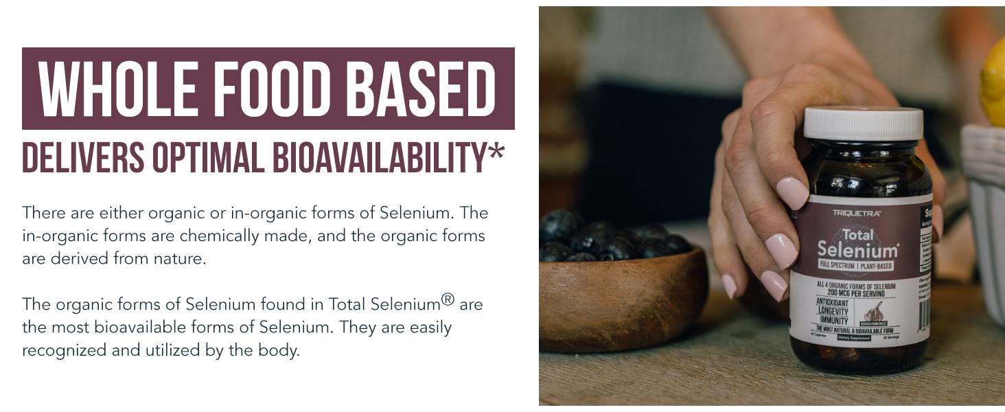 Total Selenium (200 mcg) - Plant-Based Selenium Supplement Edible Healthcare Dietary Total Selenium (200 mcg) - Plant-Based Selenium Supplement Edible Healthcare Dietary
