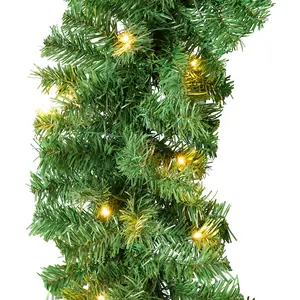 Best Choice Products 9Ft Pre-Lit Christmas Garland W/ 2-In-1 Led Lights Best Choice Products 9Ft Pre-Lit Christmas Garland W/ 2-In-1 Led Lights