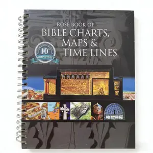 Rose Book of Bible Charts, Maps & Time Lines Vol.1: 10th Anniversary Edition -Paperback # Compendium of charts, time lines, lists andillustrations bible