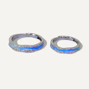 Luminous Aurora Rings