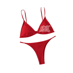 Dirty Diesel Supply Turbo Logo Adjustable Bikini Set