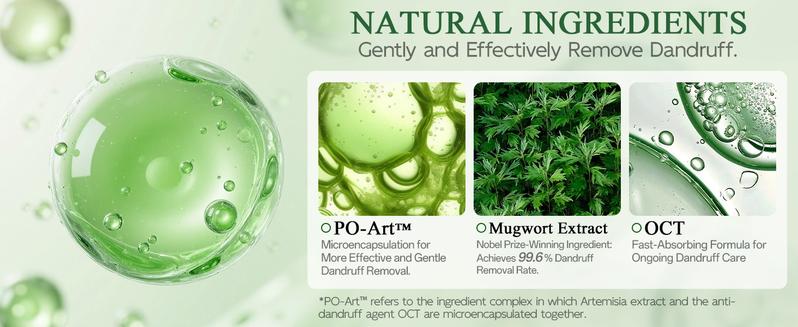 Ropink Mugwort Scalp Detox  10% Bifida Ferment & OCT Anti-Dandruff Pre-Wash | Soothing Serum with Silicone Massage Tip