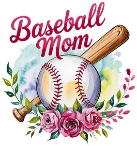 DTF Transfer – HZ Baseball Mom Multi Sizes