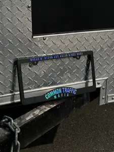 “Common Traffic Mafia” License Plate Frame