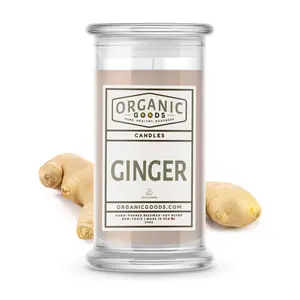 Ginger Essential Oil Organic Candles