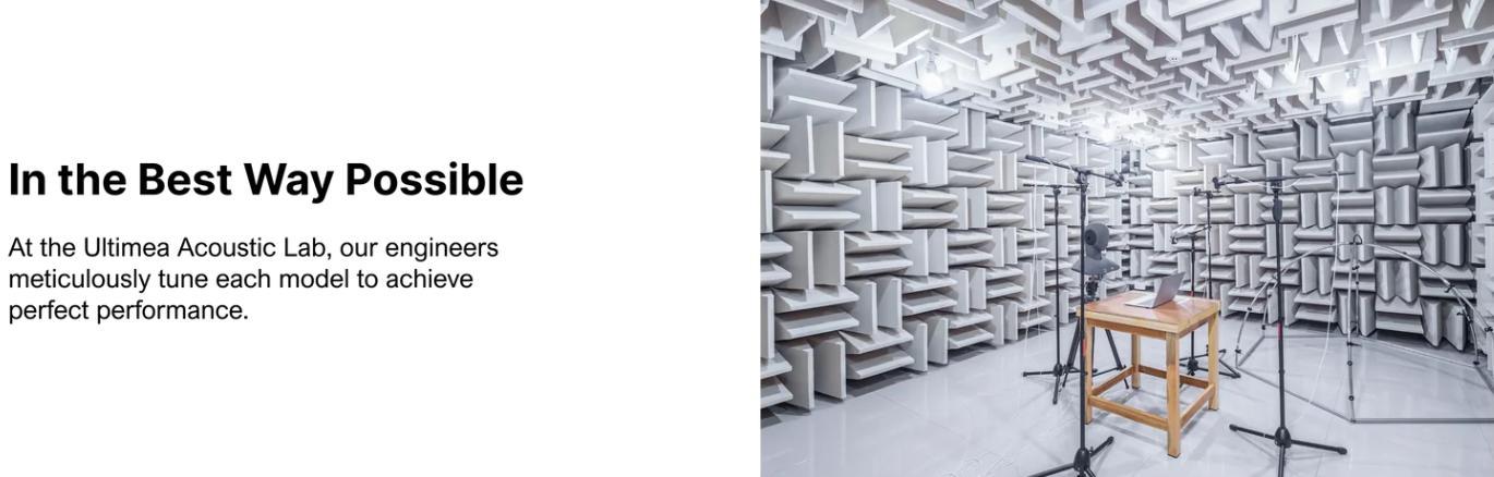 ULTIMEA Poseidon D70 7.1ch Soundbar with Wireless 6.5" Subwoofer, Surround Sound System for TV, App Control, 410W Peak Power, Soundbar for TV, Movie, Music, 4 Wired Surround Speakers, Bassx, Home Theater Sound System, Bluetooth, HDMI, AUX, APP Control