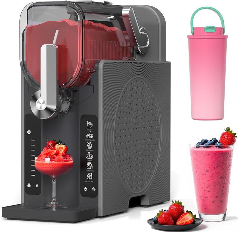 [New Year Gift] WizAura Slushie Machine – Best Party Gift, 54oz No Ice Needed, 6 Preset All-in-One Frozen Drink Maker w/ Auto-Clean & Temp Display | Perfect for Margaritas, Smoothies, Ice Cream, Milkshakes