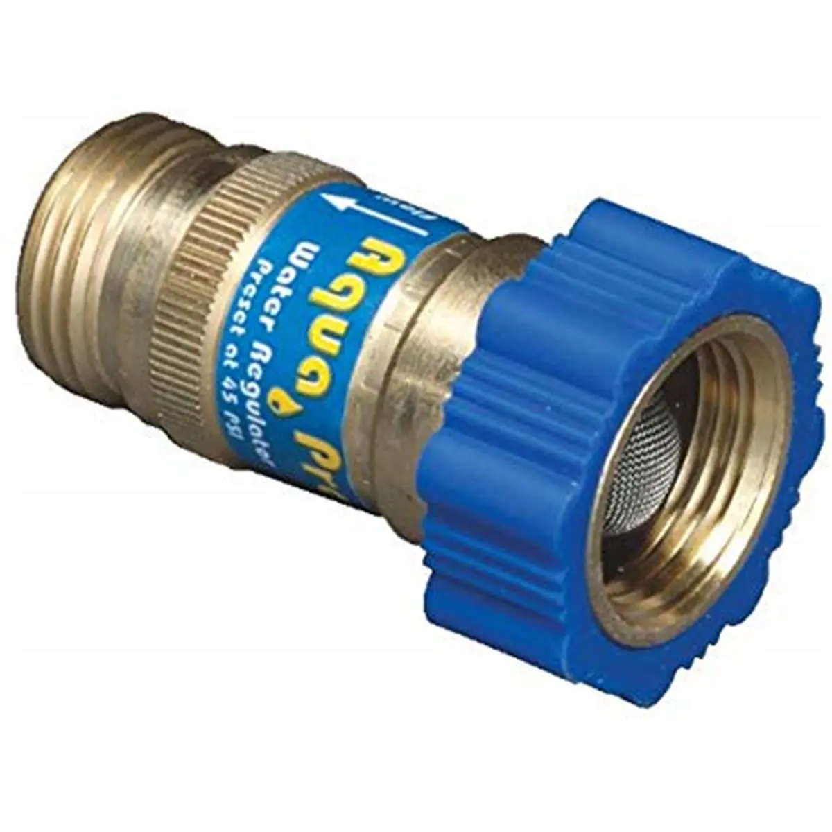 Aqua Pro 21852 High-Quality Standard Water Pressure Regulator with Pressure Control for Home Improvement, Garden Watering & Irrigation