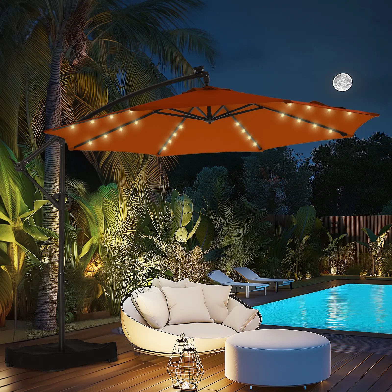 LED Lamp Beads - Orange Red