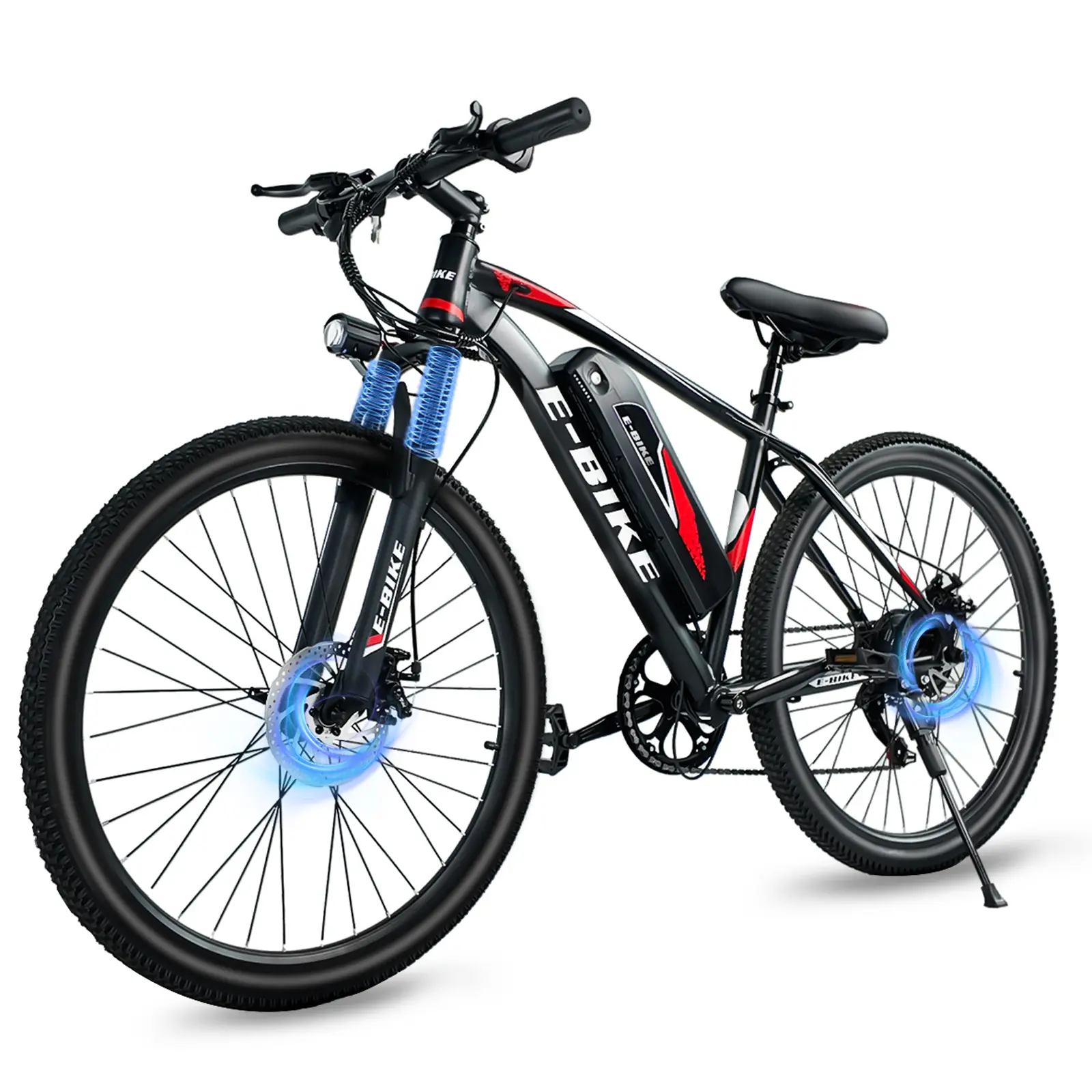 26" Adult Electric Mountain Bike, 1500W Powerful Motor, 25MPH High Speed, 40-mi Range, 7-Speed Gears, UL Certified, Energy-Saving Bikes for Commuting & Adventure