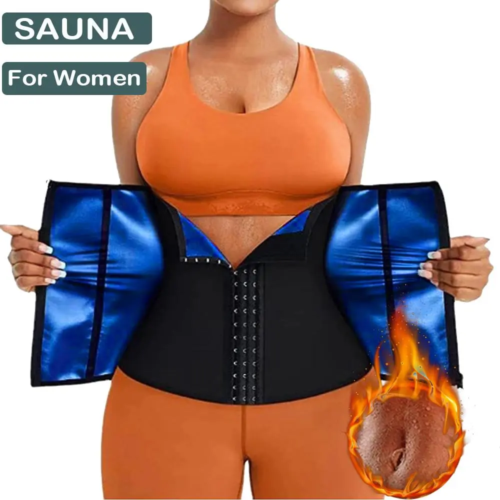 Lady's Tummy Trainer Shapewear, Body Contouring Corset with Sauna Compression for Sports & Workouts