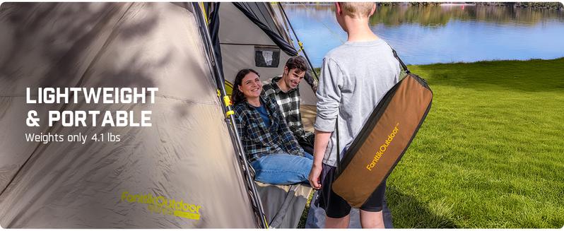 Fanttik Outdoor Zeta L8 Max Rocker Camping Chair, Multi-Angle Adjustable Camping Chair Supports 250 lbs, Portable & Lightweight, Comfort-Driven Design, High Strength Camping Chair