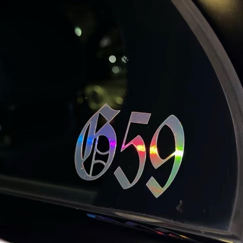 G59 Car Window UV & Weather Proof Vinyl Decal