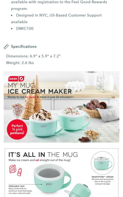 My Mug Ice Cream Maker