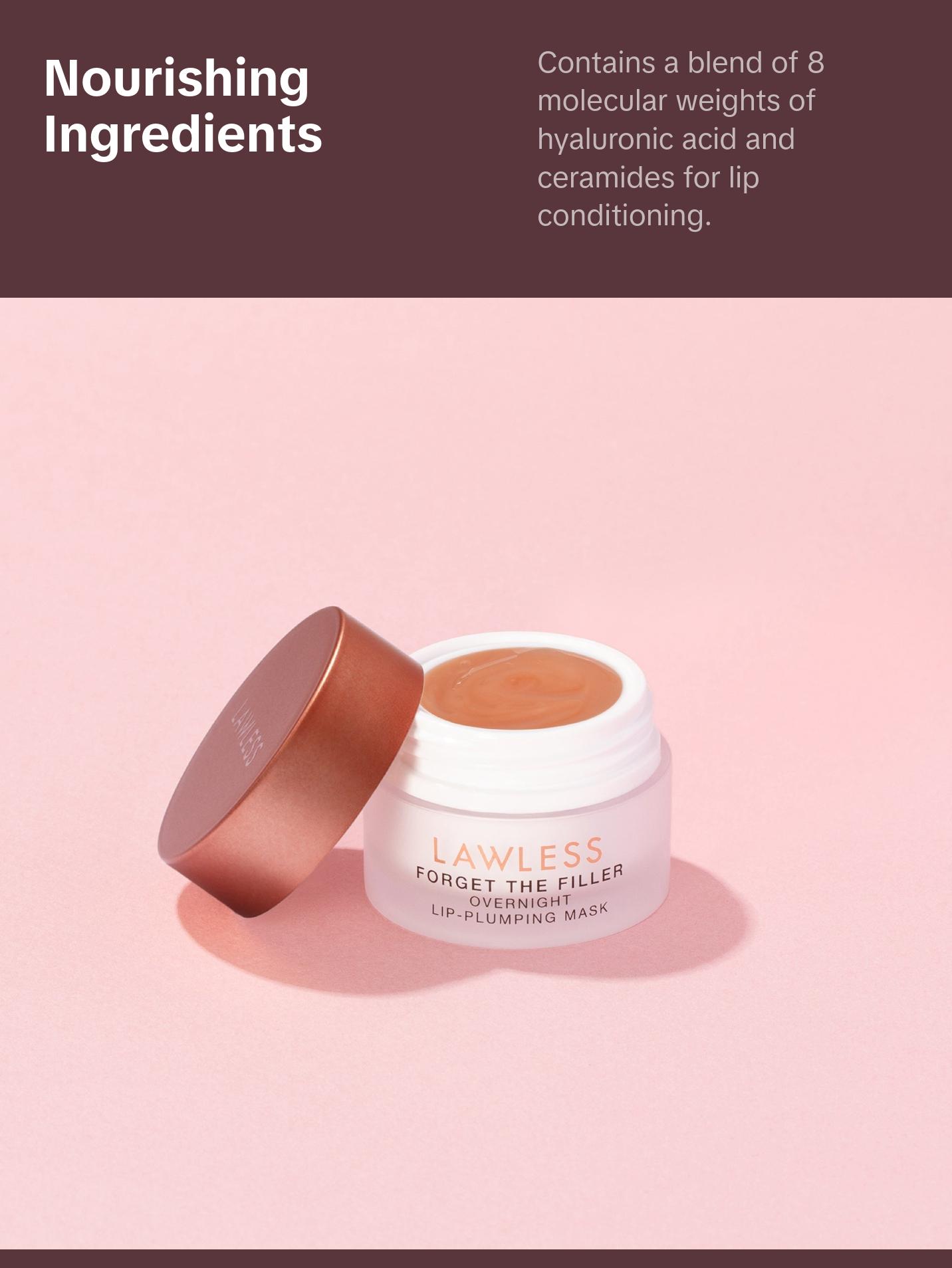 Forget the Filler Overnight Lip-Plumping Mask