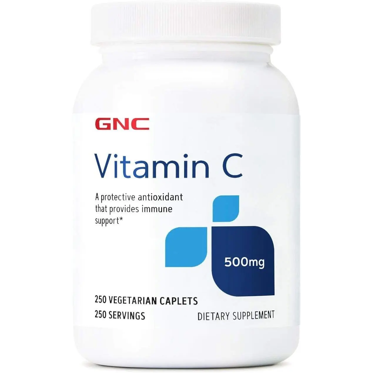 GNC Vitamin C 500mg, Provides Immune Support, 250 Caplets GNC Vitamin C 500mg, Provides Immune Support, 250 Caplets