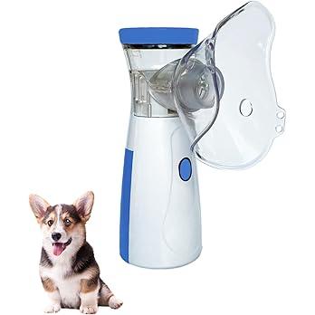 Portable USB Dog Nebulizer - Handheld Nebulizer with Mask for Dogs & Cats - 2 Masks Included to Fit Most Pets，Nebulizer ， Facial Hydration