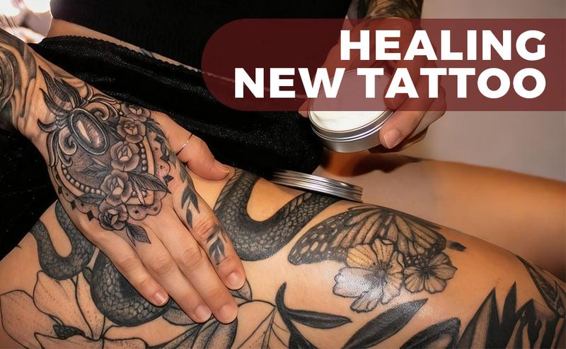 3 Counts Tattoo Aftercare Cream for Before, During, and After Tattoo Process - Scar Repair, Gel, and Protective Balm for New & Older Tattoos
