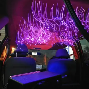 500/1000pcs Home Car Star Light Ceiling Kit - Fiber Optic Twinkle Lighting System with Remote for Bedroom Vehicle Roof Led Dashboard Led Backlights