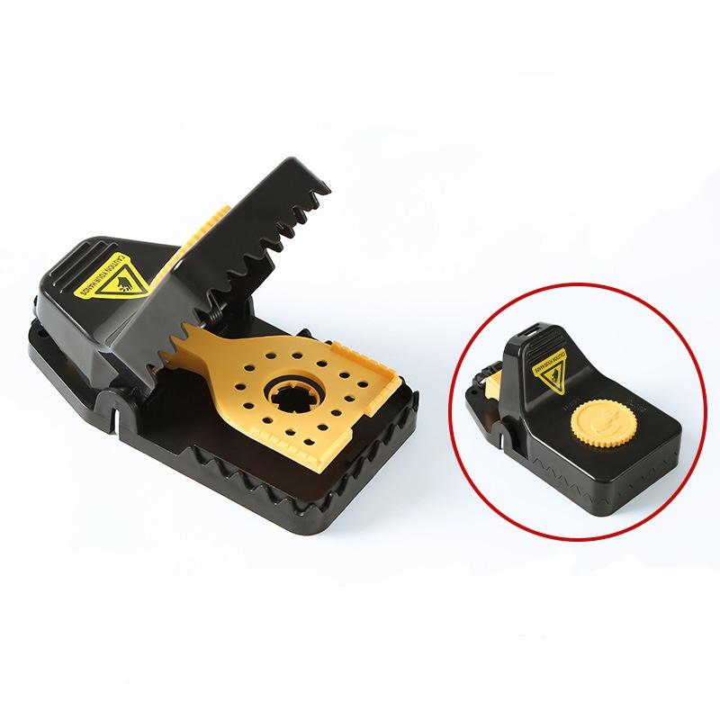 4 Pack Upgraded Cheese-Shaped Mouse Traps, Household Rodent Control, Safe & Effective Mice Deterrent for Kitchen and Living Room