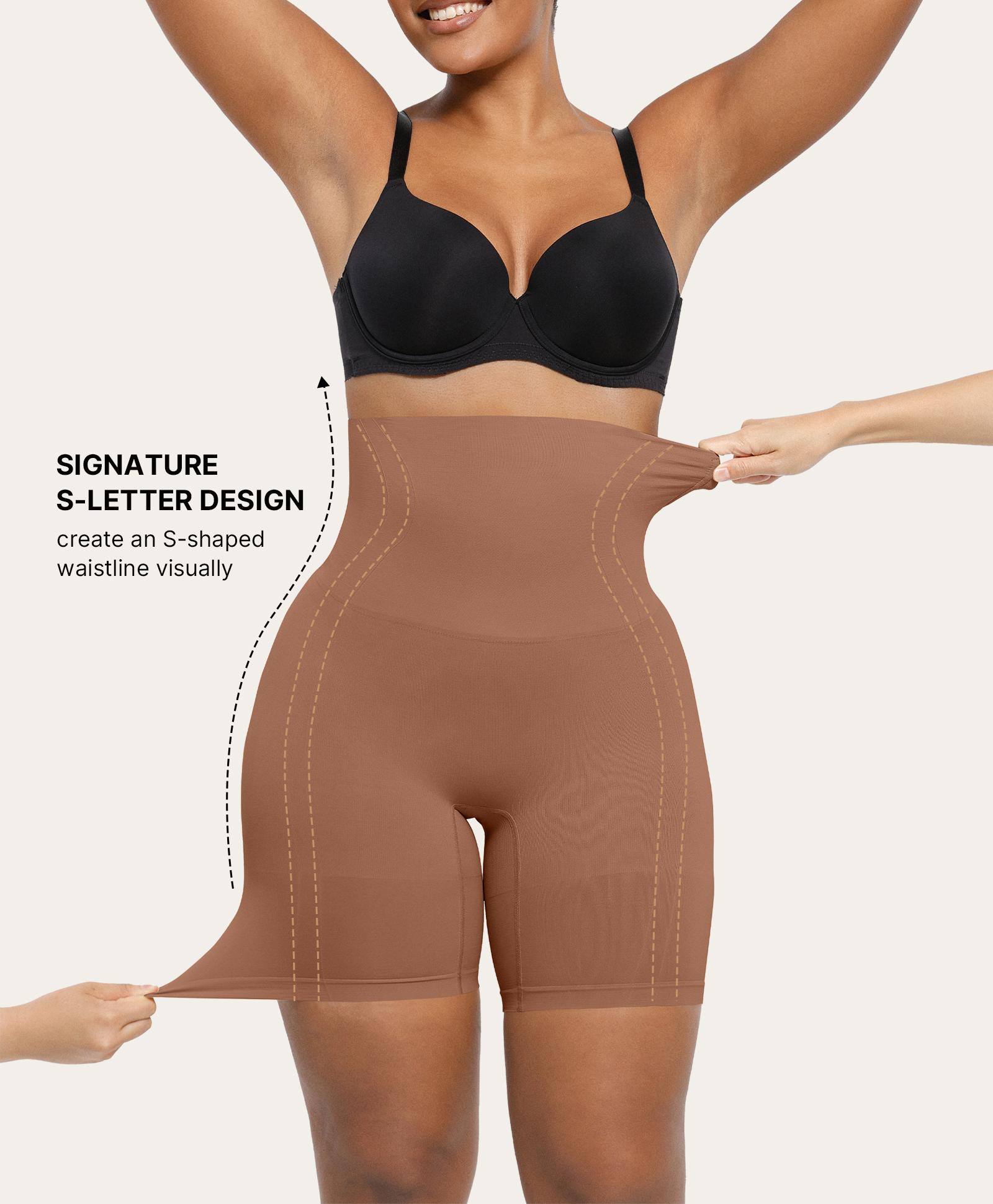 Shapellx Shapewear Sculpting Shorts for Women Seamless High Waisted Body Shaper Thigh Slimming Underwear Shapellx Shapewear Sculpting Shorts for Women Seamless High Waisted Body Shaper Thigh Slimming Underwear