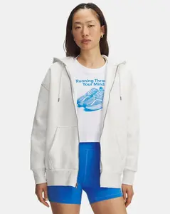 Under Armour Icon Fleece Women's Oversized Full-Zip