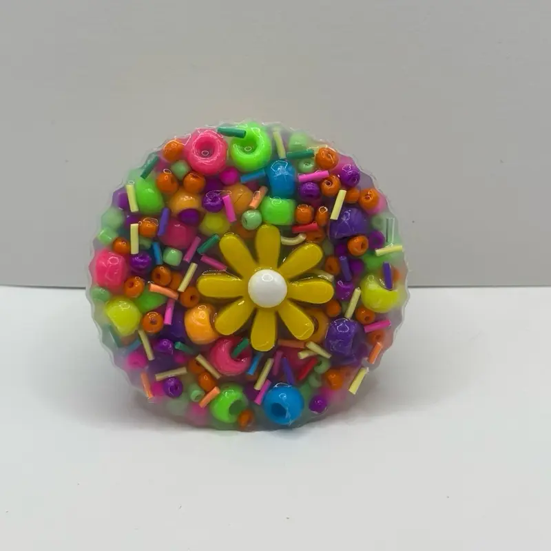 Sprinkle Bliss Cupcake Picky Pad Stress Relief Fidget Silicone Ball