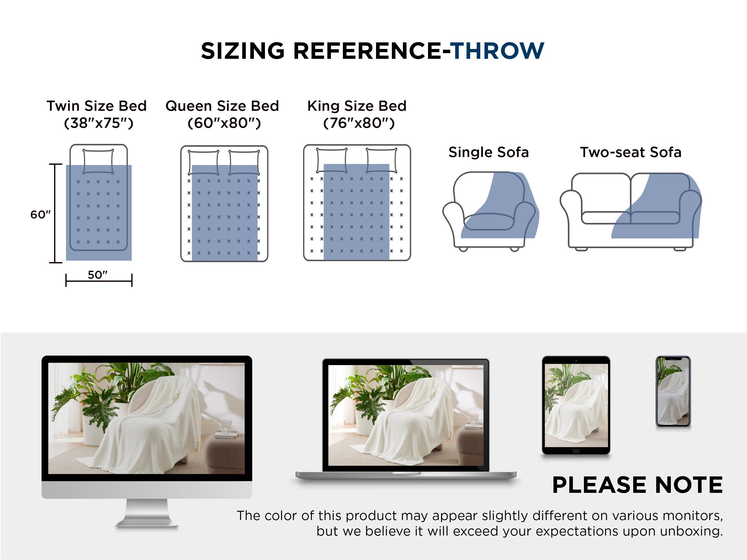 Bedsure Checkered Blanket for Couch - Super Soft, Cozy & Warm Knit Blanket, Breathable, Lightweight & Fluffy for Bed & Sofa, Checkered Camel