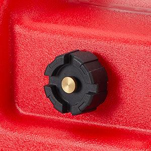 【GARVEE】15 Gallon Portable Fuel Caddy with 10-ft Hose, Siphon Pump, and 7.5 L/min Manual Nozzle for Diesel and Gasoline, Available in Red, Gray, and Yellow Steering Brake