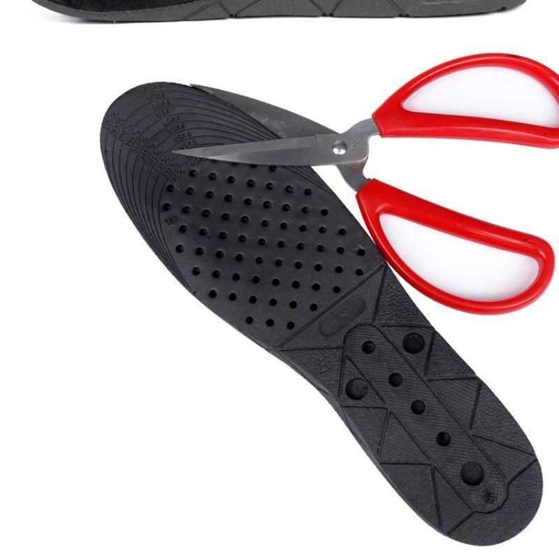 Men’s Adjustable Height Increase Insoles – Invisible 1.2–3.5 Inch Lift, Breathable and Shock-Resistant Cushion Support, Ideal for Sneakers, Boots, and Casual Wear