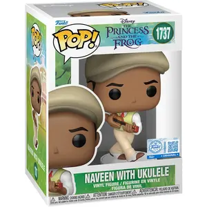 The Princess and the Frog Naveen with Ukulele Funko Pop! Vinyl Figure #1737 - Specialty