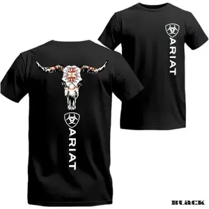 Vintage "A-Logo" Heritage Graphic T-shirt, Retro Equestrian Inspired Daily Wear Tee, Classic Fashion For All Genders, Premium Cotton Crisp Detailing Top