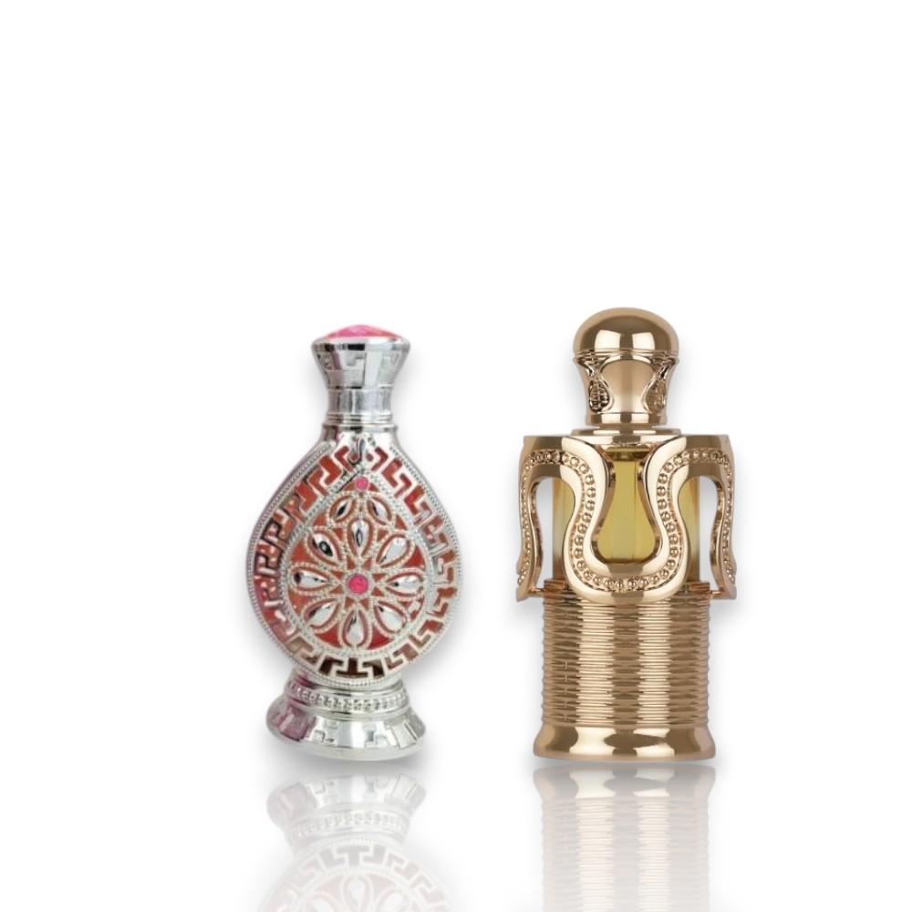 Lattafa | Maitha Oil + Itr Al Hareer Oil | Pure Concentrated Oils | Eau De Parfum | Women's Fragrance | 20 ml Per Bottle | Caramel - Sweet & Vanilla Notes