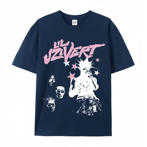 Women's Vintage Hip Hop Graphic Cotton Crewneck T-Shirt - Loose, Casual, Breathable Short-Sleeve Rap Streetwear with Round Neck, Soft Fabric & Easy Matching